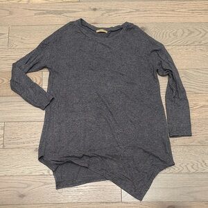 Cherish Heather Gray Knit Sweater